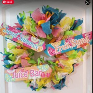 Colorful Sweet Summer wreath